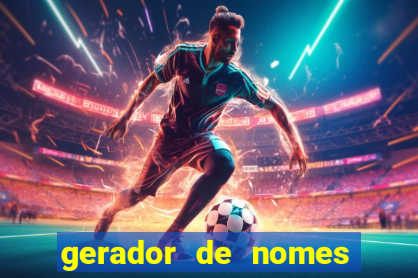 gerador de nomes para jogos